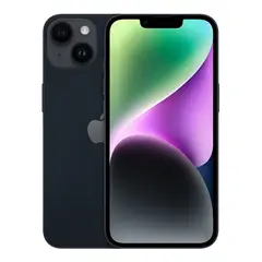 APPLE - Celular IPhone 14 Plus 128 GB 5G Negro Reacondicionado +14 Meses de Garantia + Panel Solar