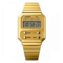 CASIO - Reloj Para Hombre Dorado A100weg9adf