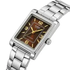 CASIO - Reloj Para Mujer Plateado Ltp-1234dd-5adf