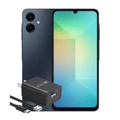 SAMSUNG - A06 4GB Ram 64GB Negro + Obsequio Cargador 25W