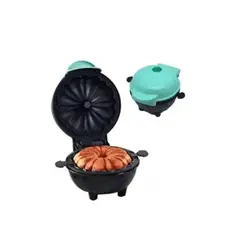 GENERICO - Maquina Electrica Para Mini Tortas Tipo Bundt Con Placas Antiadherentes y Calentamiento Uniforme