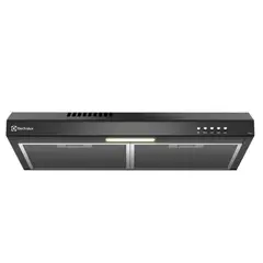 ELECTROLUX - Campana Extractora empotrable de pared 80cm 3 velocidades Negro DE8SB