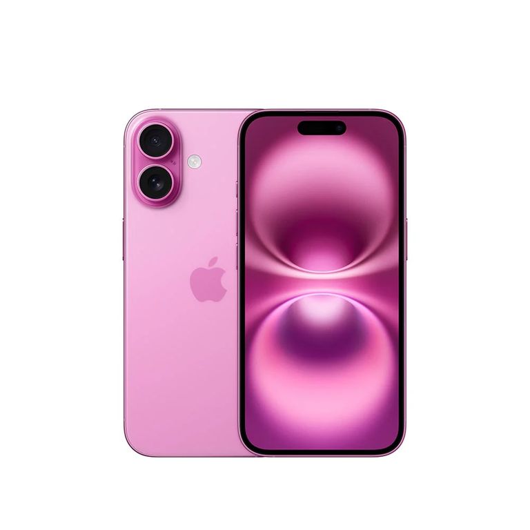 Celular IPhone 16 128 GB Rosado Reacondicionado +14 Meses de Garantia