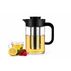 GENERICO - Jarra De Vidrio Para Té O infusiones Con Tapa y separador
