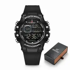 NAVIFORCE - Reloj Militar Hombre Resistente Al Agua 5ATM