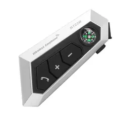 GENERICO - Intercomunicador Auricular Bluetooth 5.0 Wireless Earphonee BT22B IPX6 Motocicleta