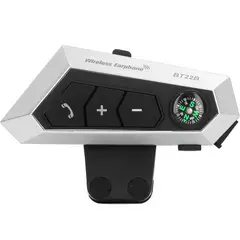 GENERICO - Intercomunicador Auricular Bluetooth 5.0 Wireless Earphonee BT22B IPX6 Motocicleta