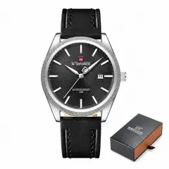 NAVIFORCE - Reloj Clásico Masculino Correa Cuero