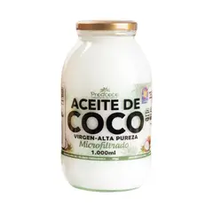 PRODCOCO - Aceite de Coco Virgen Microfiltrado Alta Pureza 1000 ml