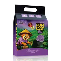 CATLIKE - Arena Sanitaria Fofi Cat Tofu Lavanda 2kg Biodegradable
