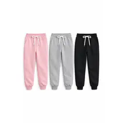 URBAN PLUS - Pantalon tipo jogger infantil x3 niña