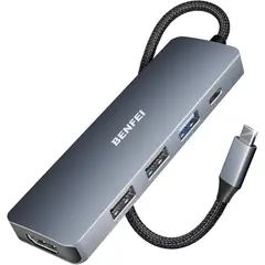 INNOVA - Adaptador Usb C A Hdmi Thunderbolt 3 4k Hub Tipo C De Nylon