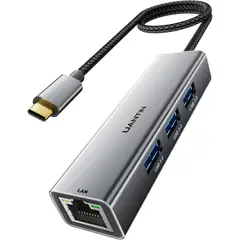 INNOVA - Adaptador Ethernet Usb Rj45 Lan Hub Alta Velocidad