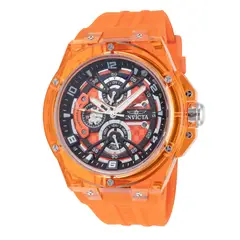 INVICTA - Reloj Hombre Racing Saphirex Naranja