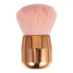 GENERICO - Brocha Profesional Maquillaje Para Polvo y Rubor Mango Corto Suave Compacta Facial