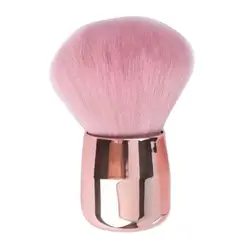GENERICO - Brocha Profesional Maquillaje Para Polvo y Rubor Mango Corto Suave Compacta Facial