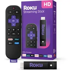 ROKU - Streaming Stick HD Streaming Full HD para TV con Control por Voz