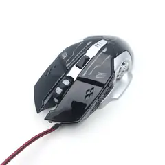 GENERICO - Mouse Gamer Pc Computador Raton Color Negro