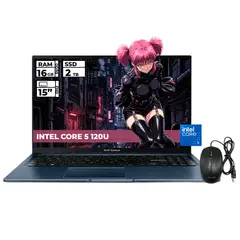 ASUS - PORTATIL INTEL CORE 5-120U 16GB RAM 2TB SSD 15 FHD + MOUSE ORIGINAL