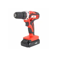 KALLEY - Taladro Inalámbrico K-SH18TIB2 18V Rojo con 2 Baterías y Set 79 Piezas