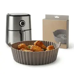 MIELTECH - Moldes Silicona Freidoras De Aire Tapetes Para Airfryer Olla Moldes