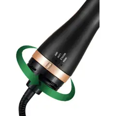 GENERICO - Cepillo Eléctrico Secador Con Keratina Para Alisar Y Estilizar Cabello SEO
