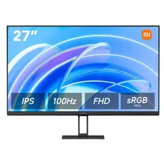 XIAOMI - MONITOR 27 A27I FHD IPS HDMI DISPLAY PORT 100HZ 6MS ULTRADELGADO NEGRO