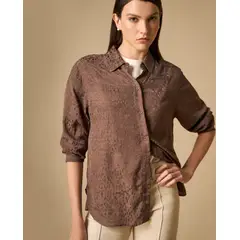 ESPRIT - Camisa para Dama manga larga Cómoda y Versátil