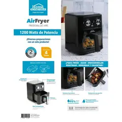 HOME ELEMENTS - Freidora 4 Litros