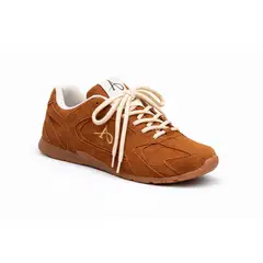DEPORTIVA - Tenis Casual Dama Anastasia Mujer Estilo Urbano Y Comodidad-Miel