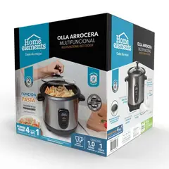 HOME ELEMENTS - Olla Arrocera 1 Litro Acero Inoxidable