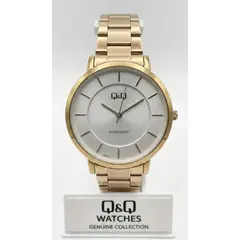 Q&Q - Reloj para mujer, Oro rosa tablero Blanco