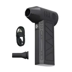 GENERAL - Mini Soplador De Aire Recargable 130.000 RPM 3 Velocidades Luz LED ZY7400-SE/PRO