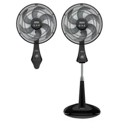 SAMURAI - Ventilador Comfort Maxx 2 en 1 Negro