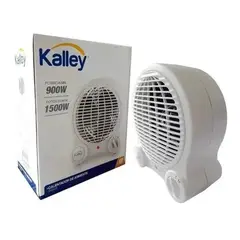 KALLEY - CALEFACTOR CALENTADOR DE AMBIENTE 8 PULGADAS BLANCO