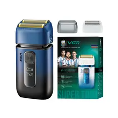 VGR - Afeitadora Profesional V-362 Inalámbrica Azul