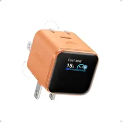 ANKER - Cargador de Pared Nano 45W GaN Fast Charger con Pantalla Inteligente