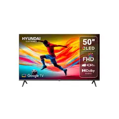 HYUNDAI - Televisor 50 127cm Full HD QLED Smart tv Google TV HYLED5027QFG