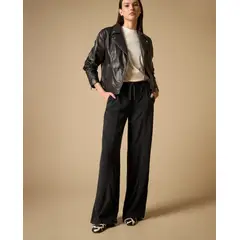 ESPRIT - Pantalón para Dama wide leg fluido para la Oficina