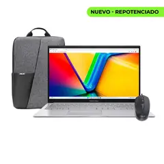 ASUS - Portátil Vivobook Go 15 X1504VA-BQ4555 Core i5 1334U 12GB 512GB SSD FHD 15.6″ + Obsequio Maletin y Mouse