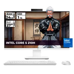 ASUS - TODO EN UNO INTEL CORE 5-210H 24 GB RAM 1TB SSD 27 FHD SANDTONE WHITE