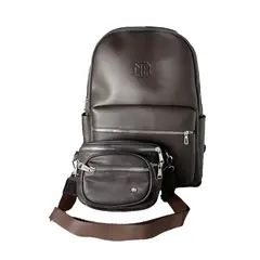 KARLA CHACON - Set De Dos Piezas Combo Morral Para Portatil + Riñonera