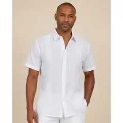 OSVITH - Camisa Guayabera Manga Corta