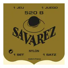 SAVAREZ - Set De Cuerdas Para Guitarra Clasica Tension Baja 520b