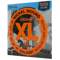 DADDARIO - Set De Cuerdas Para Guitarra Electrica Calibre 1046 Exl110Bt