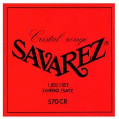 SAVAREZ - Set De Cuerdas Para Guitarra Clasica Tension Fuerte 570cr