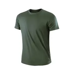 ABC - Camisetas Manga corta Para Hombre frescos resistentes algodon