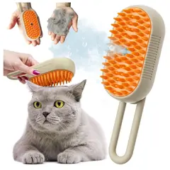 GENERICO - Cepillo Para Mascotas A Vapor Multifuncional Quita Pelo