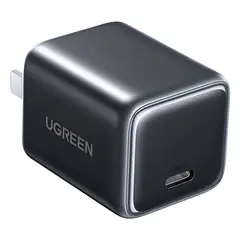 UGREEN - Cargador 30W USB Tipo C Carga Rápida GaN PD 3.0 / QC 3.0 USB-C Power Delivery