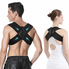 GENERICO - Corrector De Postura Ajustable Unisex